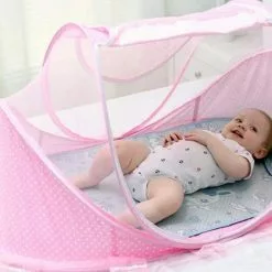 Mssugar Lit Pliant De Voyage Portable Avec Moustiquaire -Promos Poussettes Boutique 272417860 max