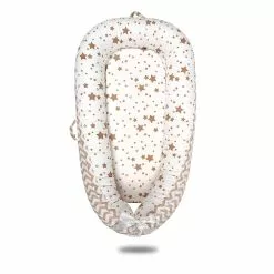 Unbranded Nest Pod Pour Nouveau-né Lit De Chaise Longue Tout-petit Pod De Sommeil Avec Coton Hypoallergénique Respirant Lit De Voyage Portable A