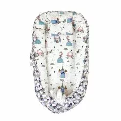 Unbranded Lit D’enfant Portable De Voyage Cradle_h (couleur: Château Fantastique)