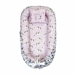 Unbranded Lit De Bébé Portable De Voyage Cradle_h (couleur: Poney Arc-en-ciel)