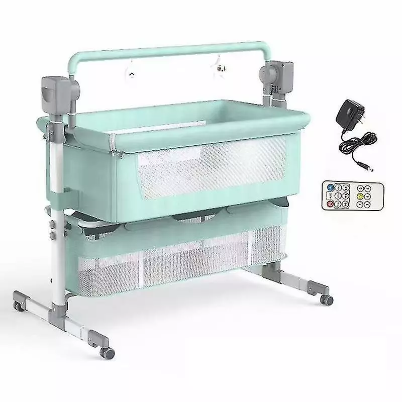 Unbranded Berceau électrique Pour Nouveau-né, 3 Minuteries 5 Modes De Balançoire Berceau, Lit De Voyage De Chevet Réglable En Hauteur 3 Unbranded Berceau électrique Pour Nouveau-né, 3 Minuteries 5 Modes De Balançoire Berceau, Lit De Voyage De Chevet Réglable En Hauteur