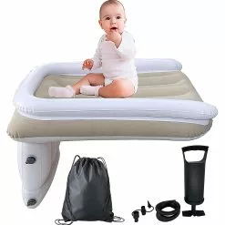 Unbranded Nouveau Lit D’avion Gonflable Pour Tout-petit Matelas Pneumatique De Voyage Pour Enfants Matelas Gonflable Avec Pompe Latérale 2023