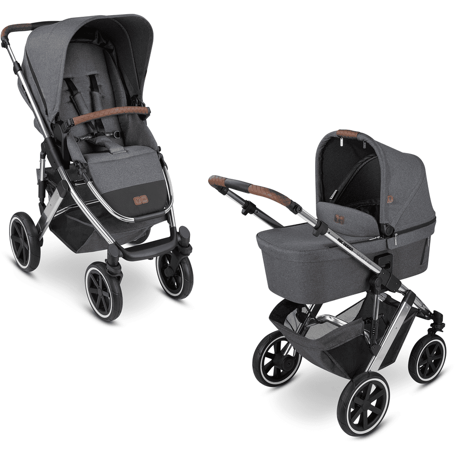 ABC DESIGN Poussette Duo Combinée 2en1 Salsa 4 Air Asphalt Collection 2023 3 ABC DESIGN Poussette Duo Combinée 2en1 Salsa 4 Air Asphalt Collection 2023
