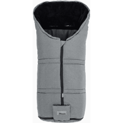 Altabebe Chancelière Pour Poussette Hiver Alpin Sympatex, Gris Clair/noir