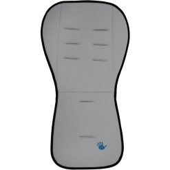 Altabebe Matelas De Poussette Microfibre Gris Clair