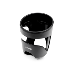 Anex Porte-gobelet Pour Poussette Noir