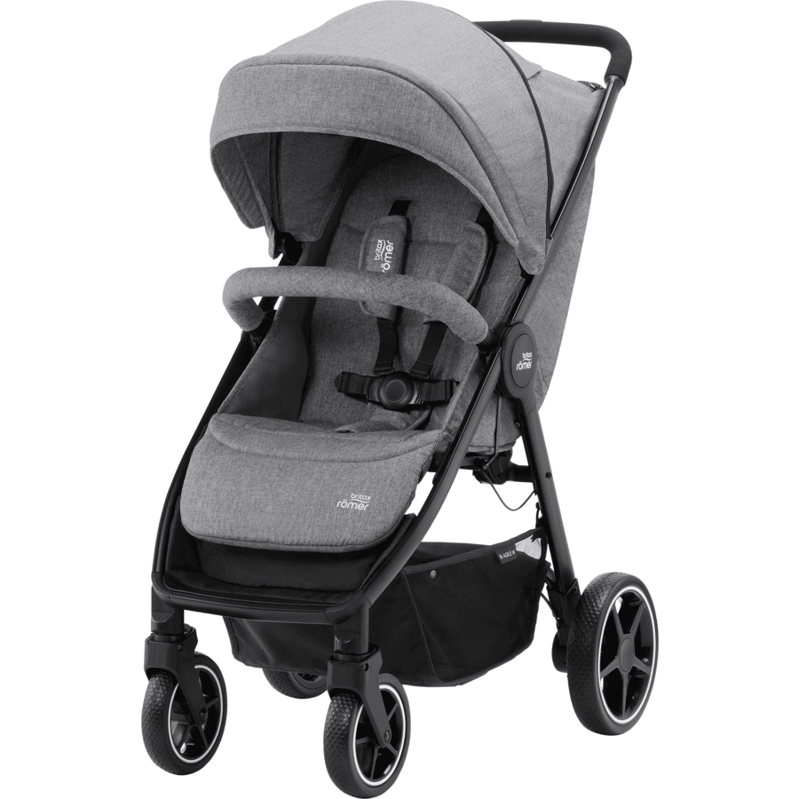 Britax Römer Poussette Compacte B-AGILE M Elephant Grey 3 Britax Römer Poussette Compacte B-AGILE M Elephant Grey