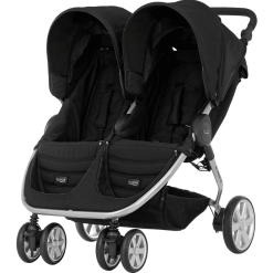 Britax Römer Poussette Double Côte à Côte B-Agile Double Cosmos Black