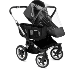 Bugaboo Habillage Pluie Pour Poussette Hautes Performances Donkey/Buffalo/Runner Noir