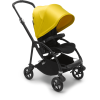 Bugaboo Poussette Bee 6 Classique Complète Châssis Black/habillage Black Lemon Yellow -Promos Poussettes Boutique bugaboo poussette bee 6 classique complete chassis black habillage black lemon yellow a299742