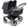 Bugaboo Poussette Double Côte à Côte Donkey 5 Twin Complète Graphite/Stormy Blue 2 Bugaboo Poussette Double Côte à Côte Donkey 5 Twin Complète Graphite/Stormy Blue -Promos Poussettes Boutique bugaboo poussette double cote a cote donkey 5 twin complete graphite stormy blue a381980