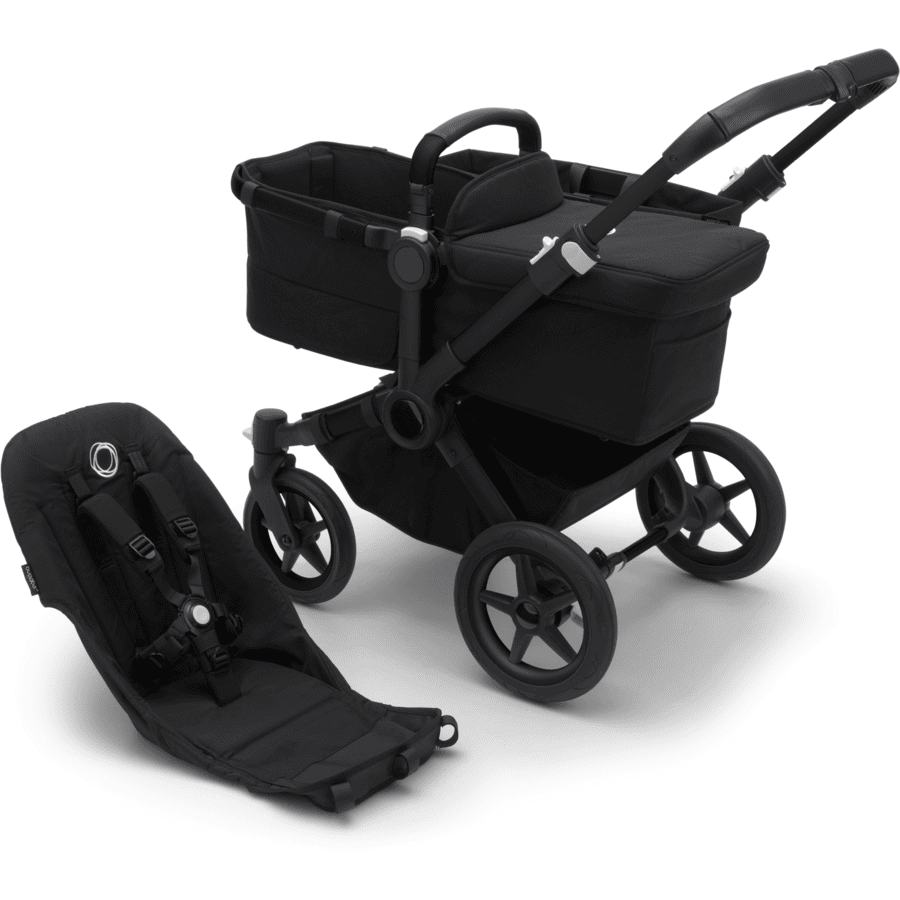 Bugaboo Poussette Duo Combinée 2en1 Donkey 5 Base Black/Black Midnight 3 Bugaboo Poussette Duo Combinée 2en1 Donkey 5 Base Black/Black Midnight