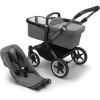 Bugaboo Poussette Duo Combinée 2en1 Donkey 5 Base Graphite/Grey Melange 1 Bugaboo Poussette Duo Combinée 2en1 Donkey 5 Base Graphite/Grey Melange -Promos Poussettes Boutique bugaboo poussette duo combinee 2en1 donkey 5 base graphite grey melange a338397