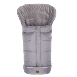 Fillikid Chancelière Pour Poussette Universelle Hiver K2 Soft éponge Mélange Gris Clair