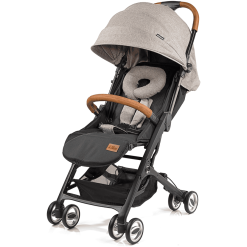 GESSLEIN Poussette Compacte SMILOO CUBY, Mélange Camel