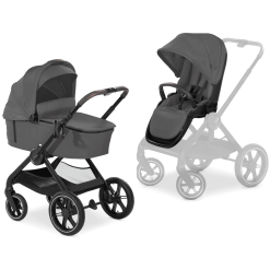 Hauck Poussette Duo Combinée 2en1 Walk N Care Air Set Dark Grey