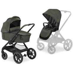Hauck Poussette Duo Combinée 2en1 Walk N Care Air Set Dark Olive