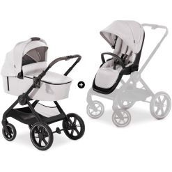 Hauck Poussette Duo Combinée 2en1 Walk N Care Set Beige