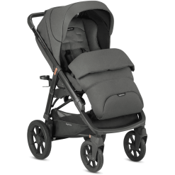 Inglesina Poussette Aptica XT Total Black Charcoal Grey