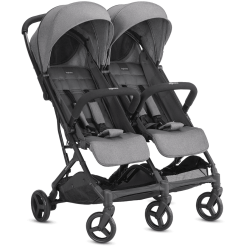 Inglesina Poussette Double Côte à Côte Sketch Black Grey