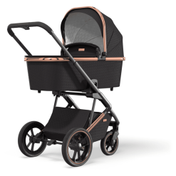 MOON Poussette Duo Combinée 2en1 Style Rosé Doré 2021