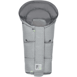 Odenwälder Chancelière De Poussette Universelle Hiver Donny Fashion Graphic Silver