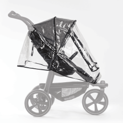 Tfk Habillage Pluie Pour Poussette 3 Roues Mono 2