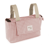 Walking Mum Sac Organiseur Pour Poussette I Love Vichy Rose -Promos Poussettes Boutique walking mum sac organiseur pour poussette i love vichy rose a316271