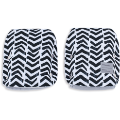 X-lander Protège-mains Pour Poussette X-Muff Art Frenzy Zebra